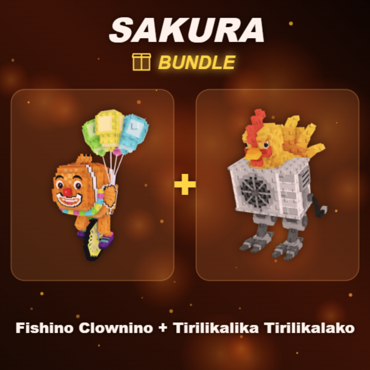 📦 BUNDLE ⭐ Fishino Clownino + Tirilikalika Tirilikalako ⭐