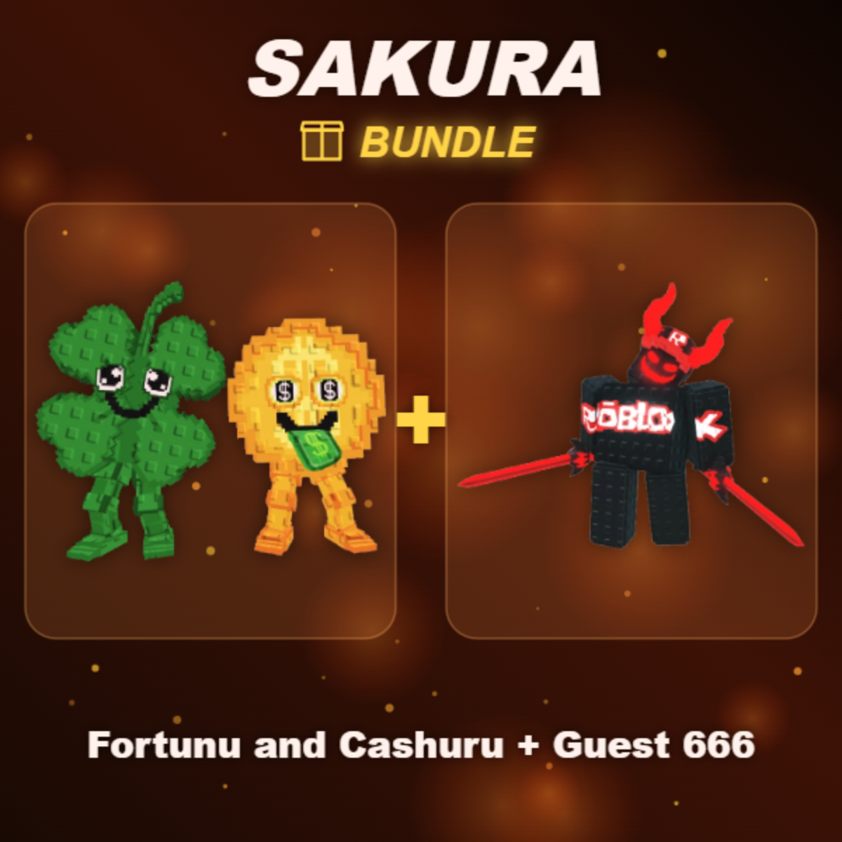 📦 BUNDLE ⭐ Fortunu and Cashuru + Guest 666 ⭐