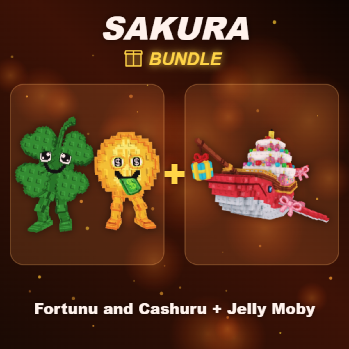 📦 BUNDLE ⭐ Fortunu and Cashuru + Jelly Moby ⭐