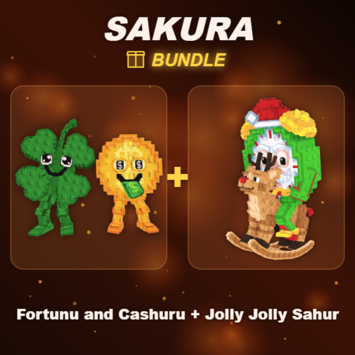 📦 BUNDLE ⭐ Fortunu and Cashuru + Jolly Jolly Sahur ⭐