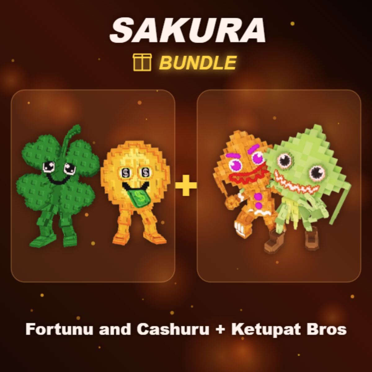 📦 BUNDLE ⭐ Fortunu and Cashuru + Ketupat Bros ⭐