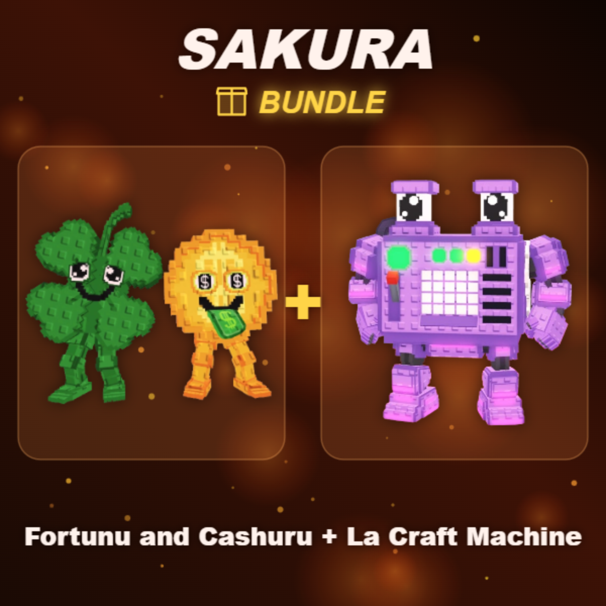 📦 BUNDLE ⭐ Fortunu and Cashuru + La Craft Machine ⭐