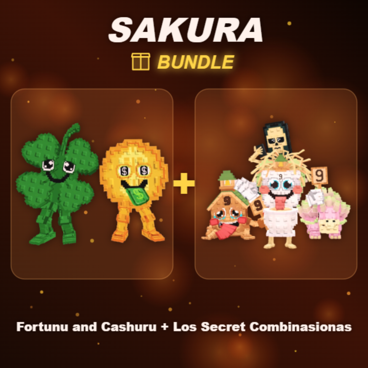 📦 BUNDLE ⭐ Fortunu and Cashuru + Los Secret Combinasionas ⭐