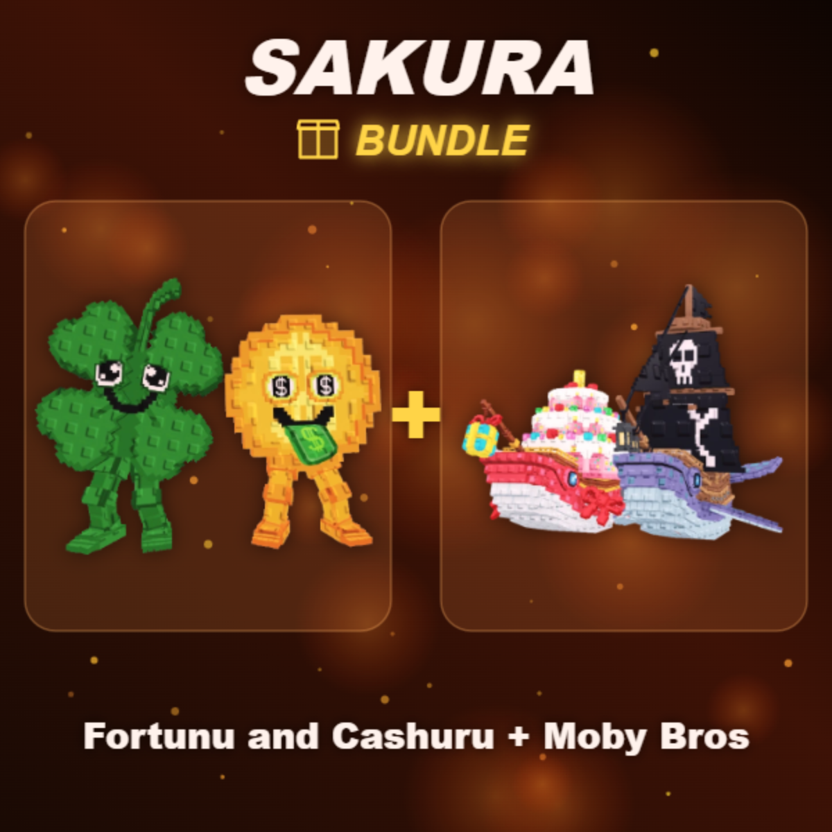 📦 BUNDLE ⭐ Fortunu and Cashuru + Moby Bros ⭐