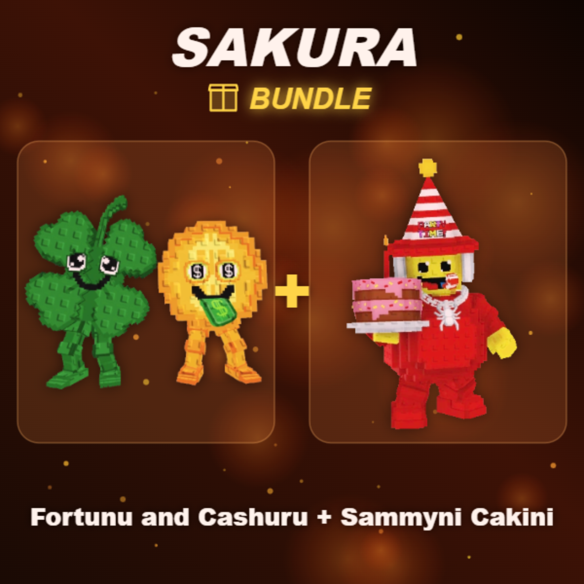 📦 BUNDLE ⭐ Fortunu and Cashuru + Sammyni Cakini ⭐