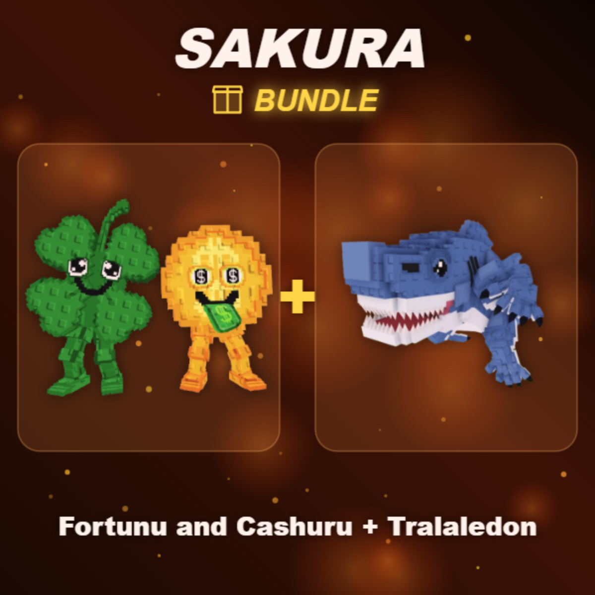 📦 BUNDLE ⭐ Fortunu and Cashuru + Tralaledon ⭐