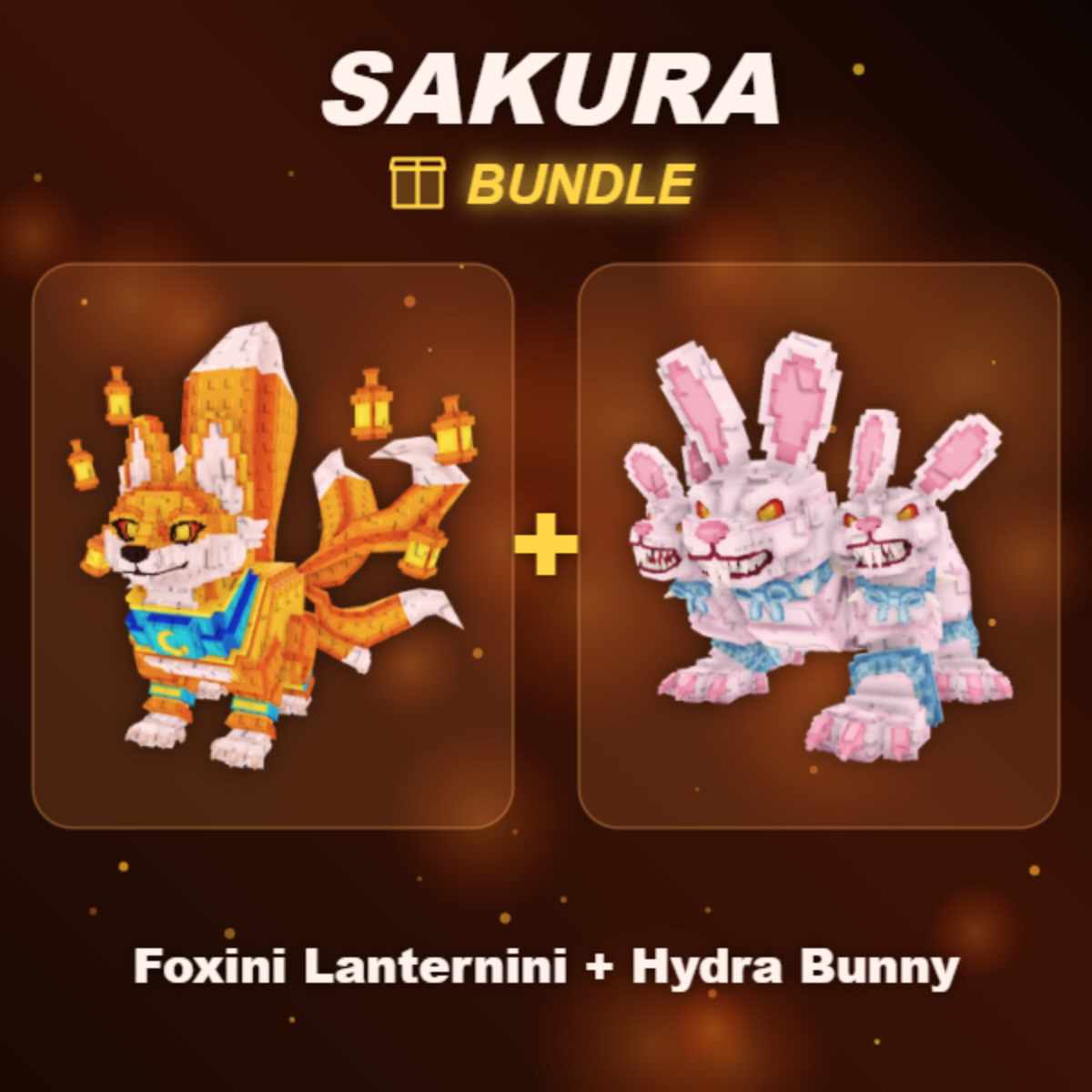 📦 BUNDLE ⭐ Foxini Lanternini + Hydra Bunny ⭐