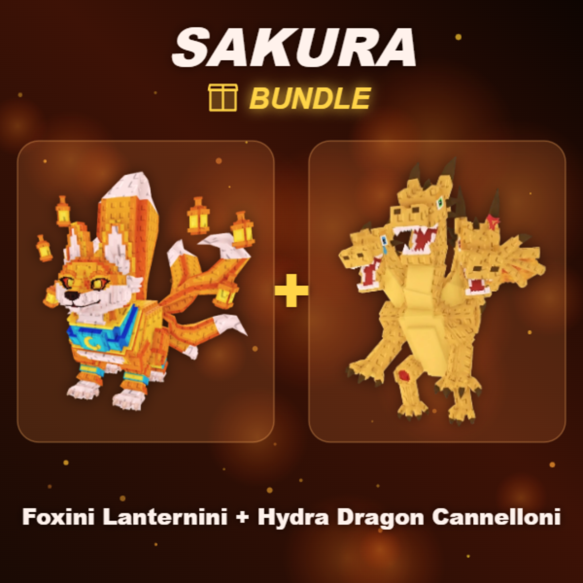 📦 BUNDLE ⭐ Foxini Lanternini + Hydra Dragon Cannelloni ⭐