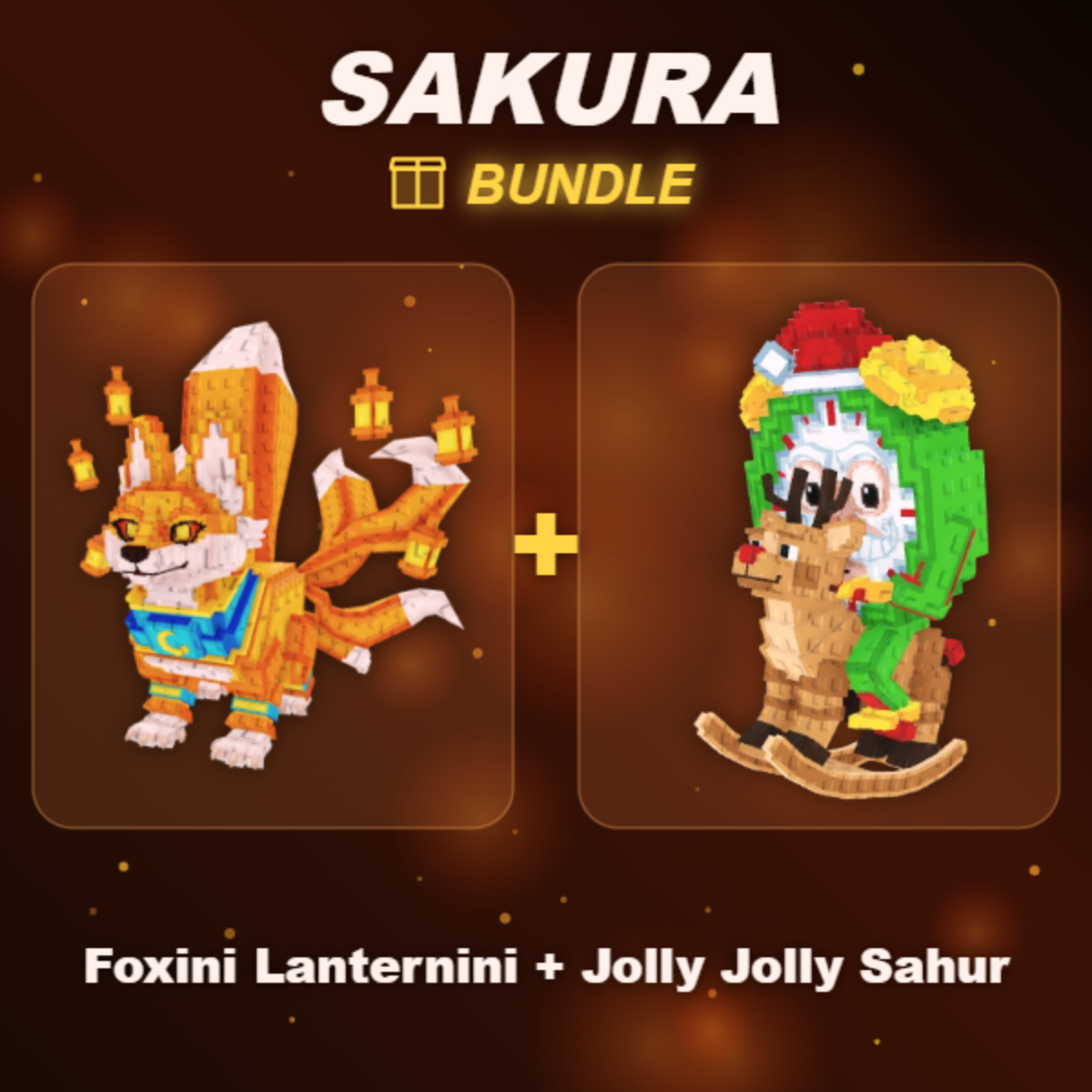 📦 BUNDLE ⭐ Foxini Lanternini + Jolly Jolly Sahur ⭐