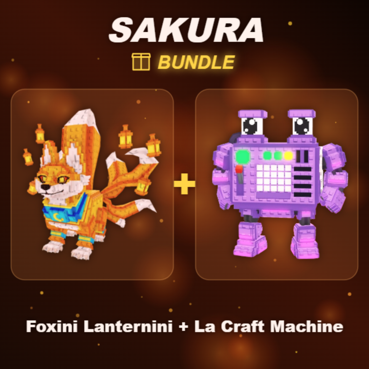 📦 BUNDLE ⭐ Foxini Lanternini + La Craft Machine ⭐