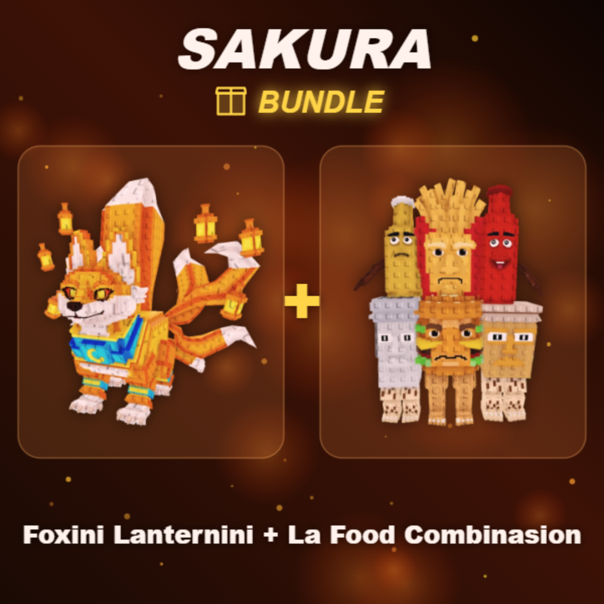 📦 BUNDLE ⭐ Foxini Lanternini + La Food Combinasion ⭐