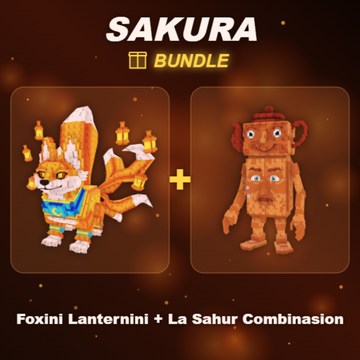 📦 BUNDLE ⭐ Foxini Lanternini + La Sahur Combinasion ⭐