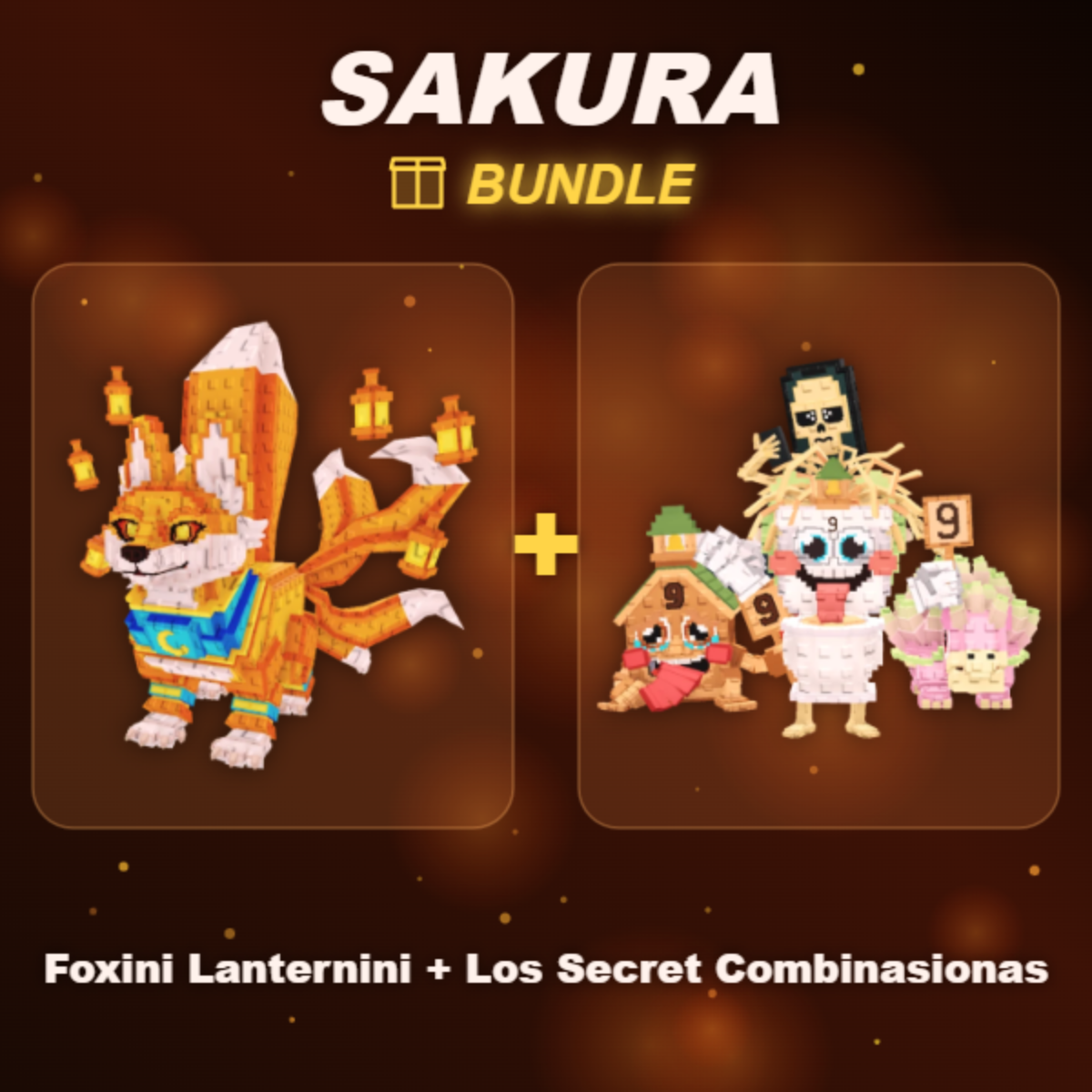 📦 BUNDLE ⭐ Foxini Lanternini + Los Secret Combinasionas ⭐