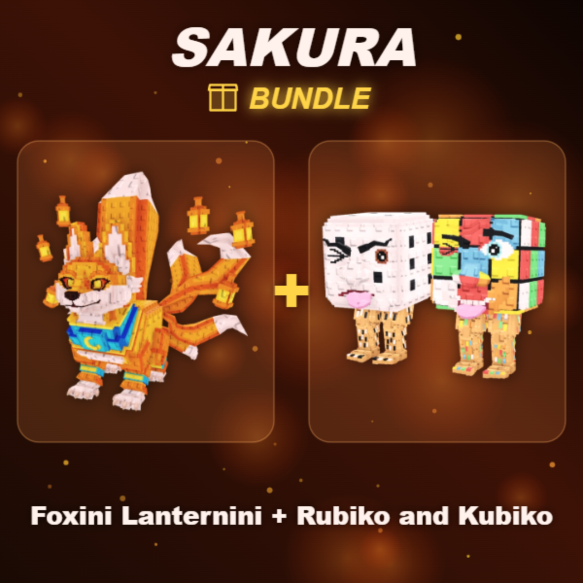 📦 BUNDLE ⭐ Foxini Lanternini + Rubiko and Kubiko ⭐