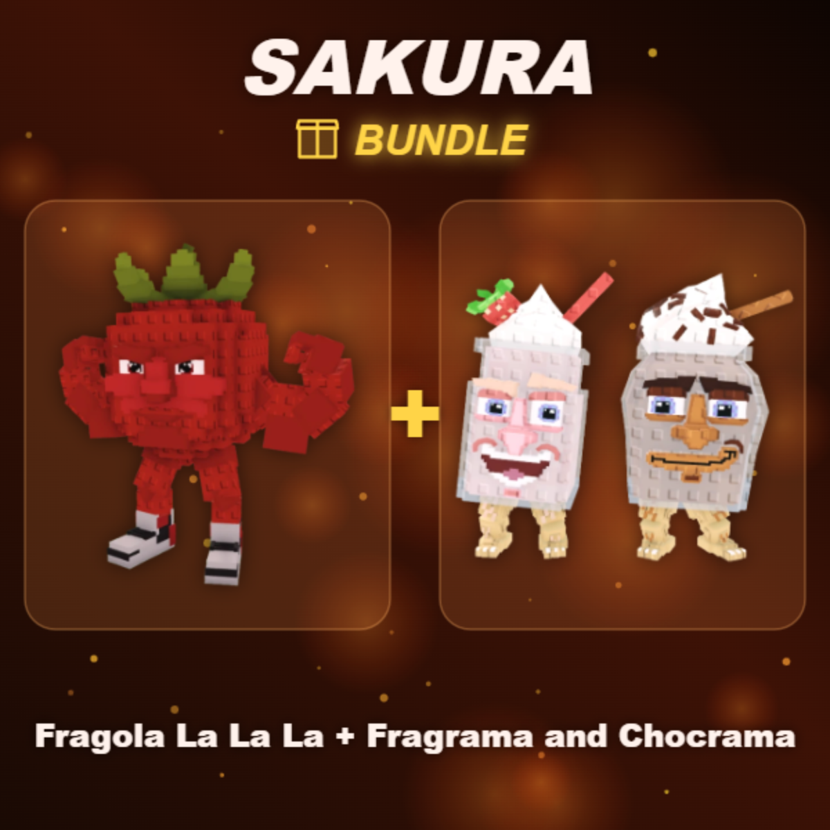 📦 BUNDLE ⭐ Fragola La La La + Fragrama and Chocrama ⭐