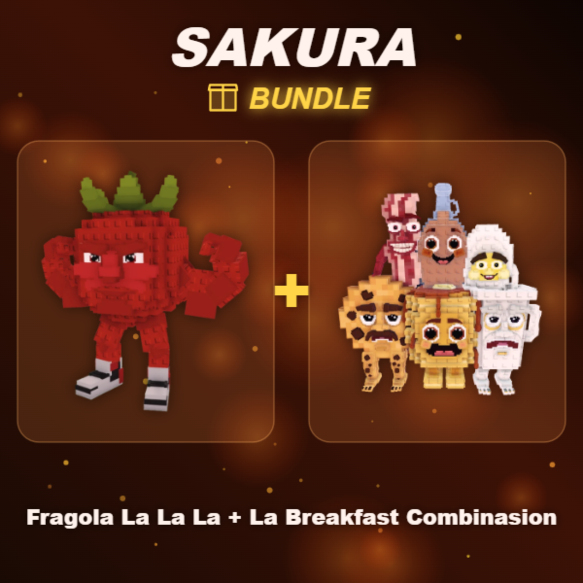 📦 BUNDLE ⭐ Fragola La La La + La Breakfast Combinasion ⭐