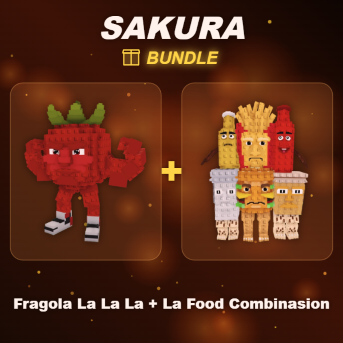 📦 BUNDLE ⭐ Fragola La La La + La Food Combinasion ⭐