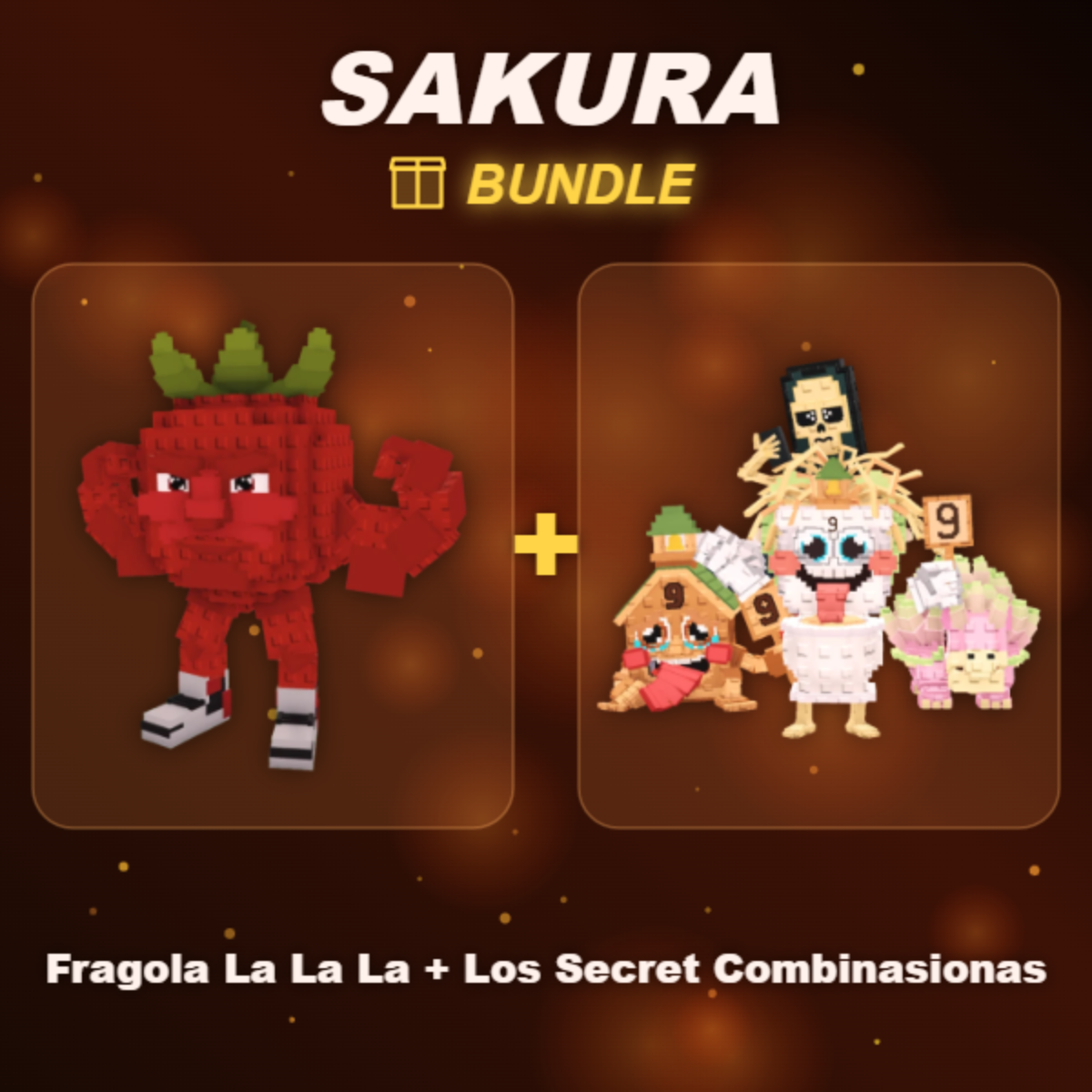 📦 BUNDLE ⭐ Fragola La La La + Los Secret Combinasionas ⭐