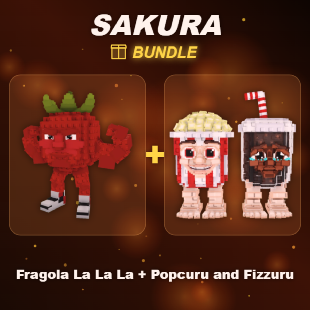 📦 BUNDLE ⭐ Fragola La La La + Popcuru and Fizzuru ⭐