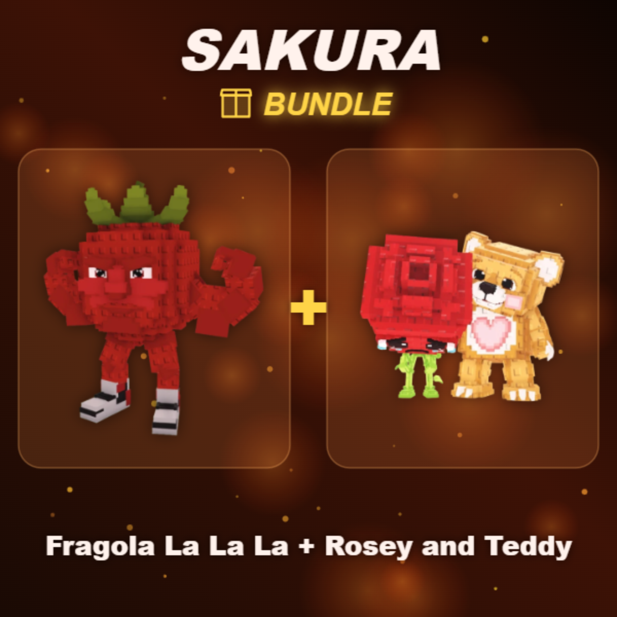 📦 BUNDLE ⭐ Fragola La La La + Rosey and Teddy ⭐