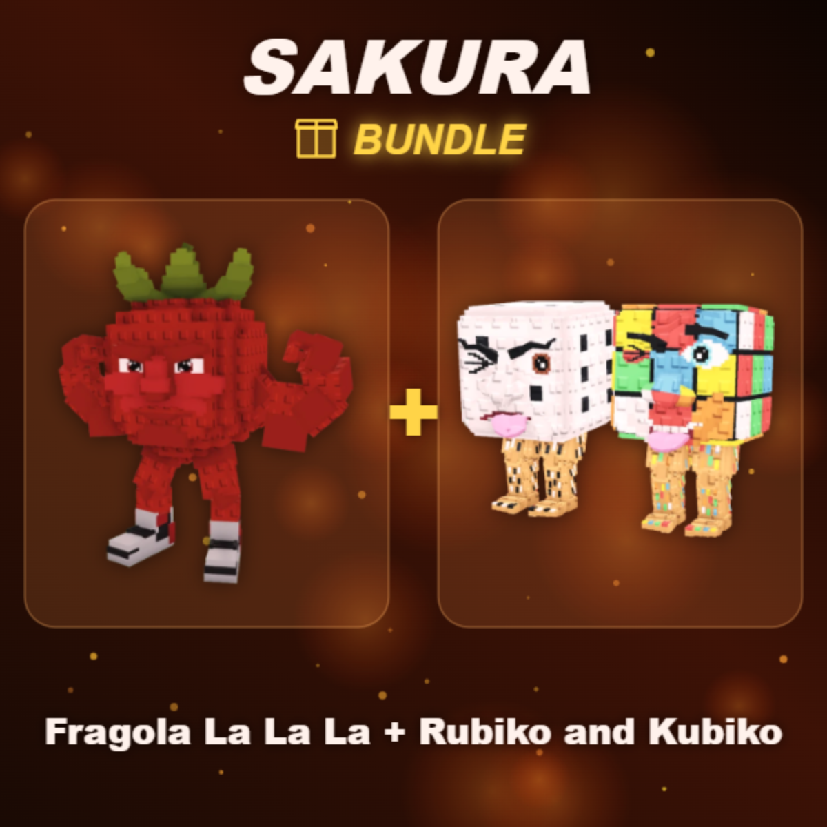 📦 BUNDLE ⭐ Fragola La La La + Rubiko and Kubiko ⭐