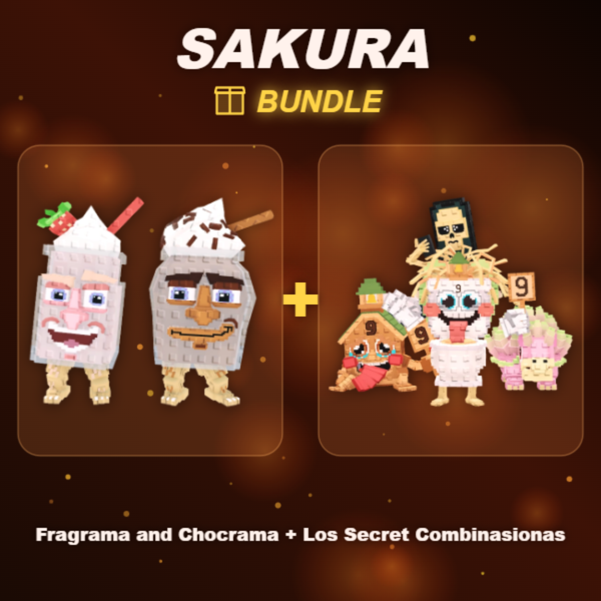 📦 BUNDLE ⭐ Fragrama and Chocrama + Los Secret Combinasionas ⭐