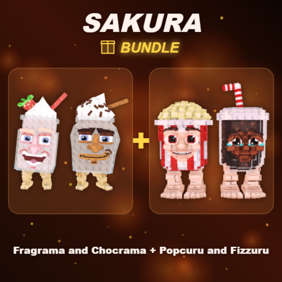 📦 BUNDLE ⭐ Fragrama and Chocrama + Popcuru and Fizzuru ⭐