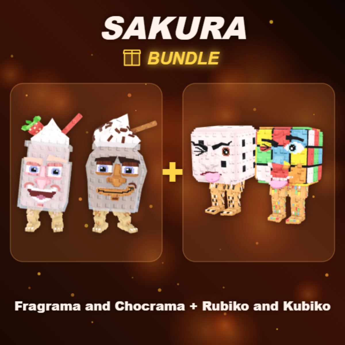 📦 BUNDLE ⭐ Fragrama and Chocrama + Rubiko and Kubiko ⭐