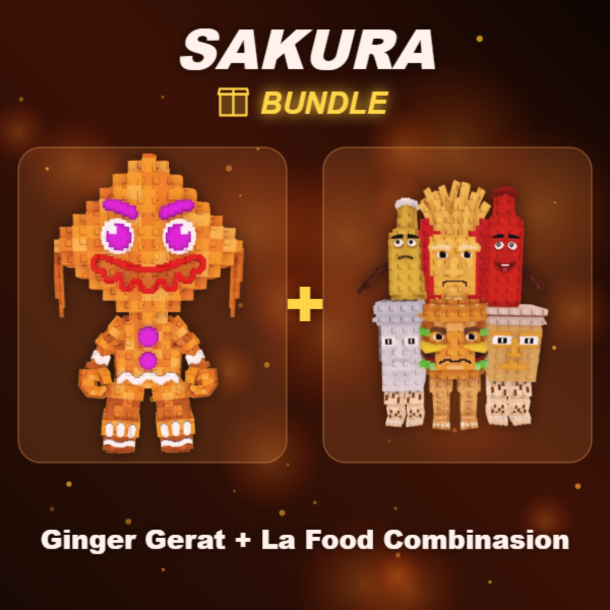 📦 BUNDLE ⭐ Ginger Gerat + La Food Combinasion ⭐