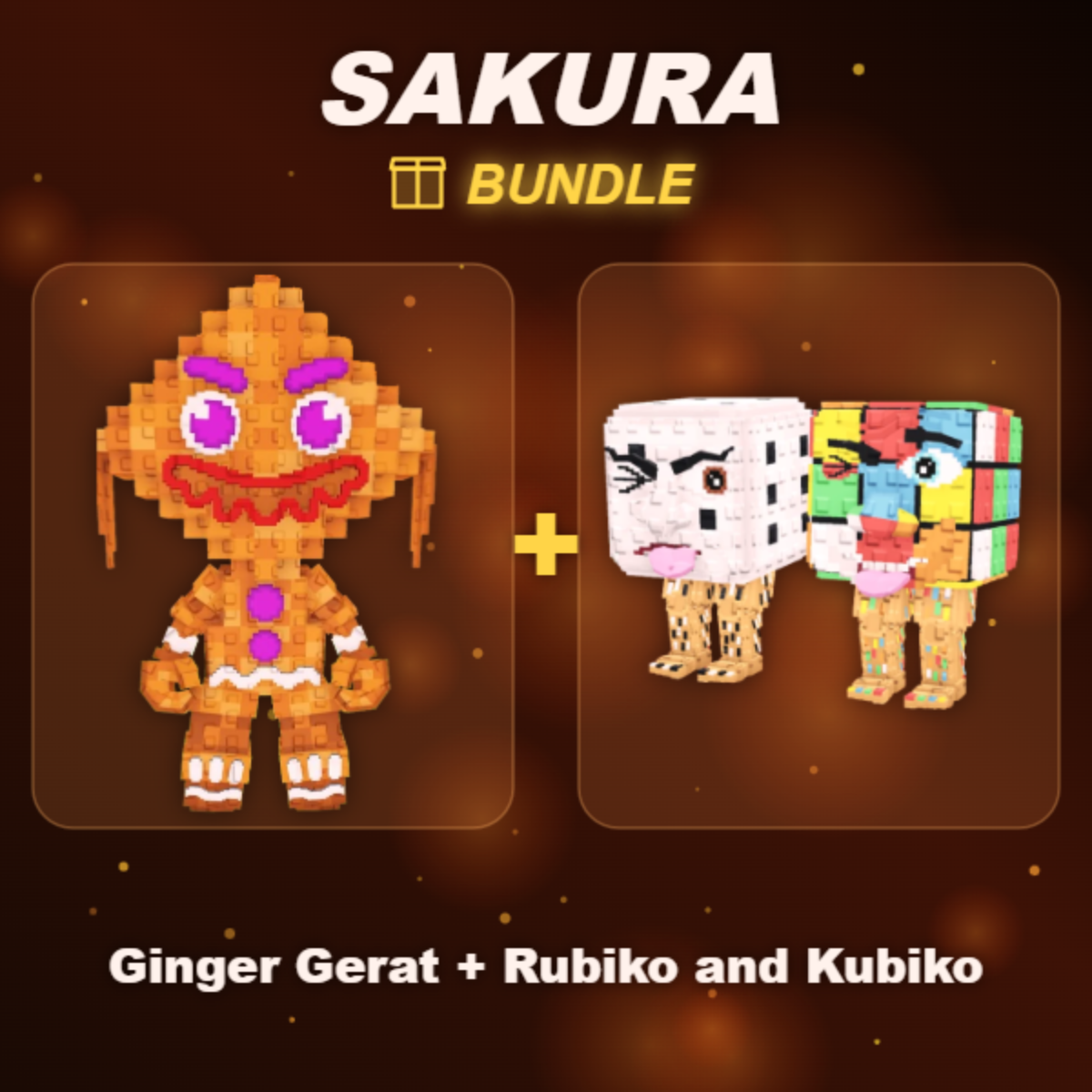 📦 BUNDLE ⭐ Ginger Gerat + Rubiko and Kubiko ⭐