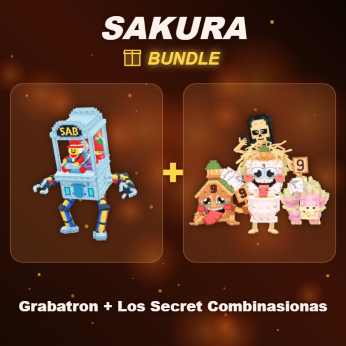 📦 BUNDLE ⭐ Grabatron + Los Secret Combinasionas ⭐