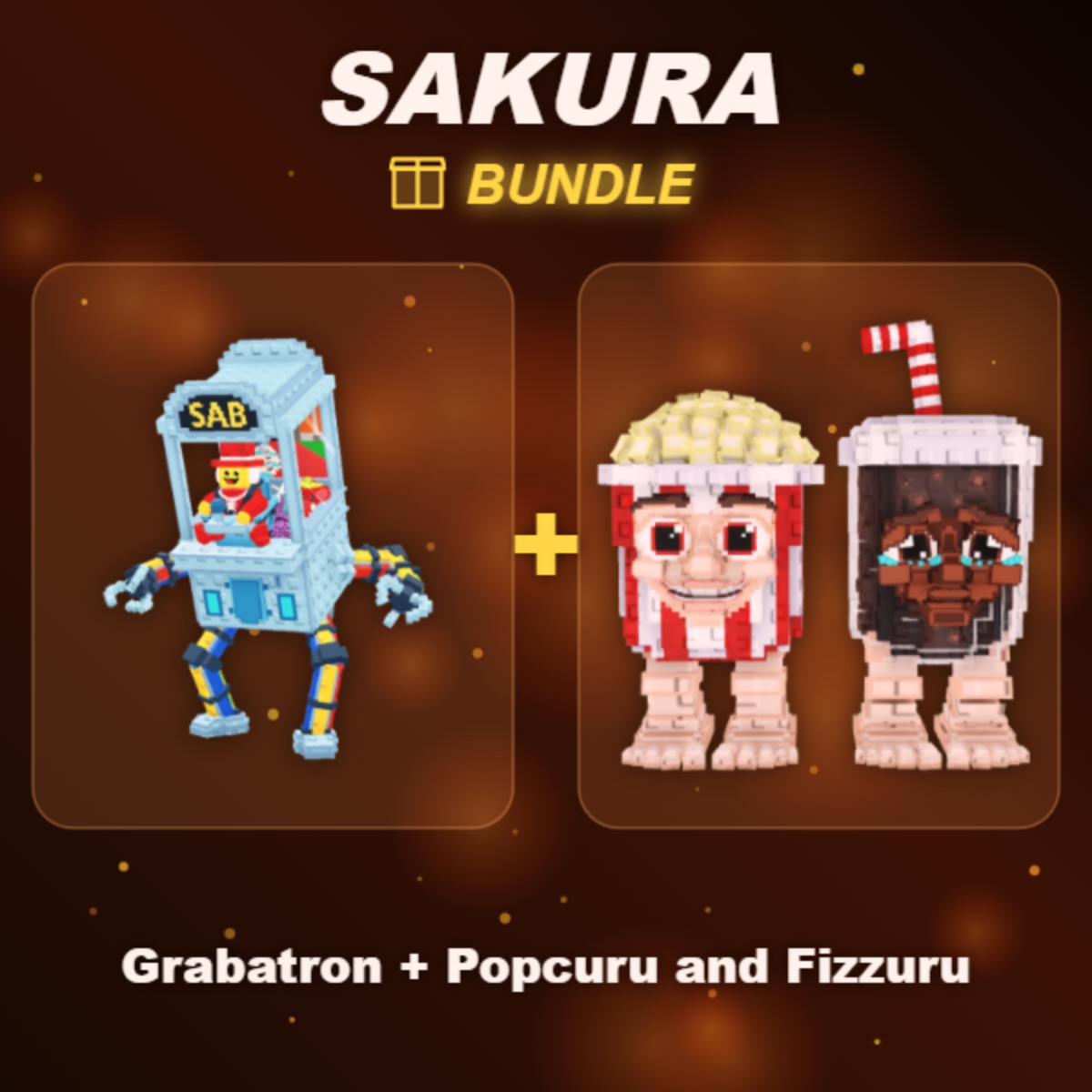 📦 BUNDLE ⭐ Grabatron + Popcuru and Fizzuru ⭐