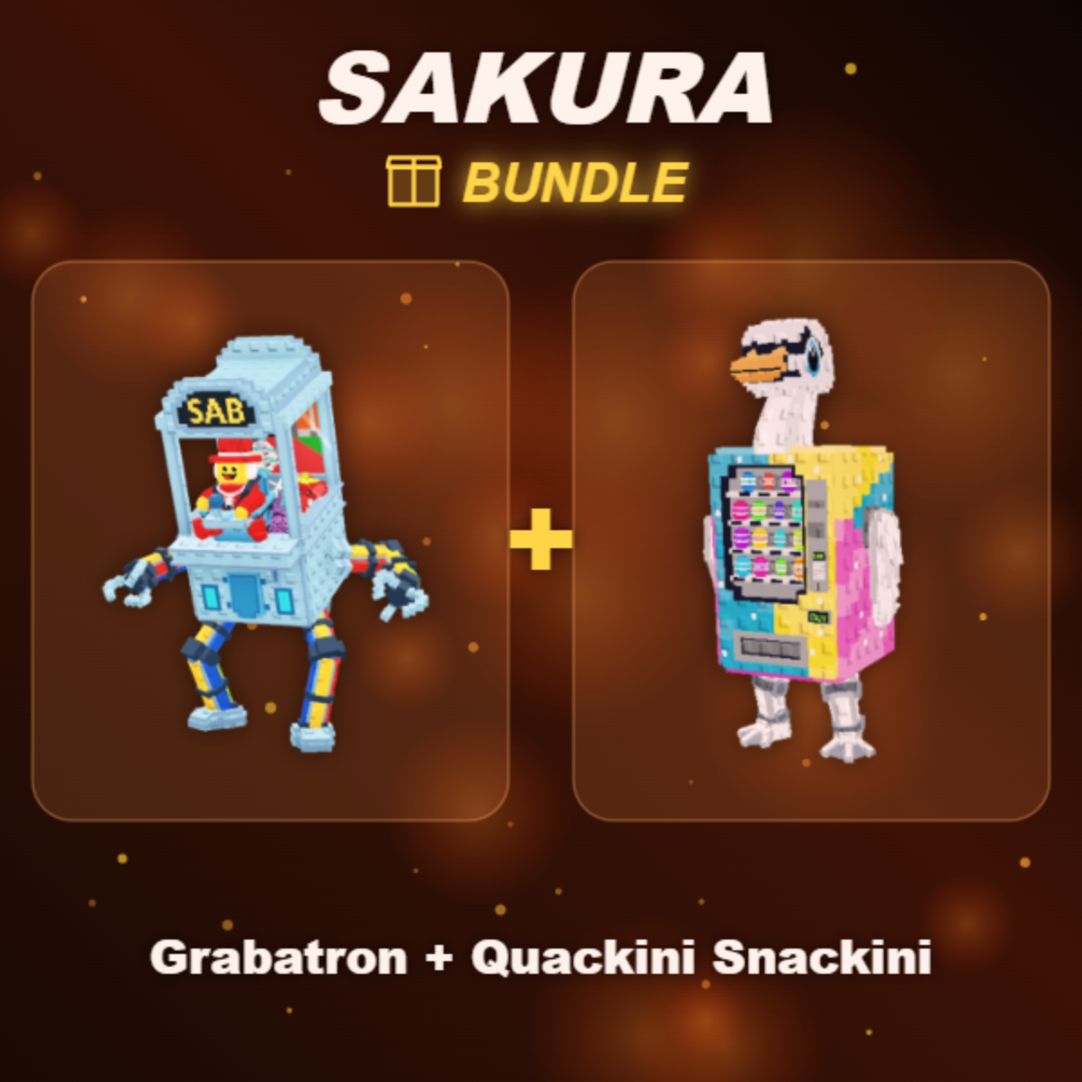 📦 BUNDLE ⭐ Grabatron + Quackini Snackini ⭐
