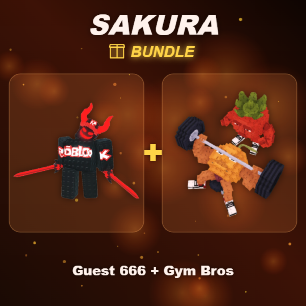 📦 BUNDLE ⭐ Guest 666 + Gym Bros ⭐