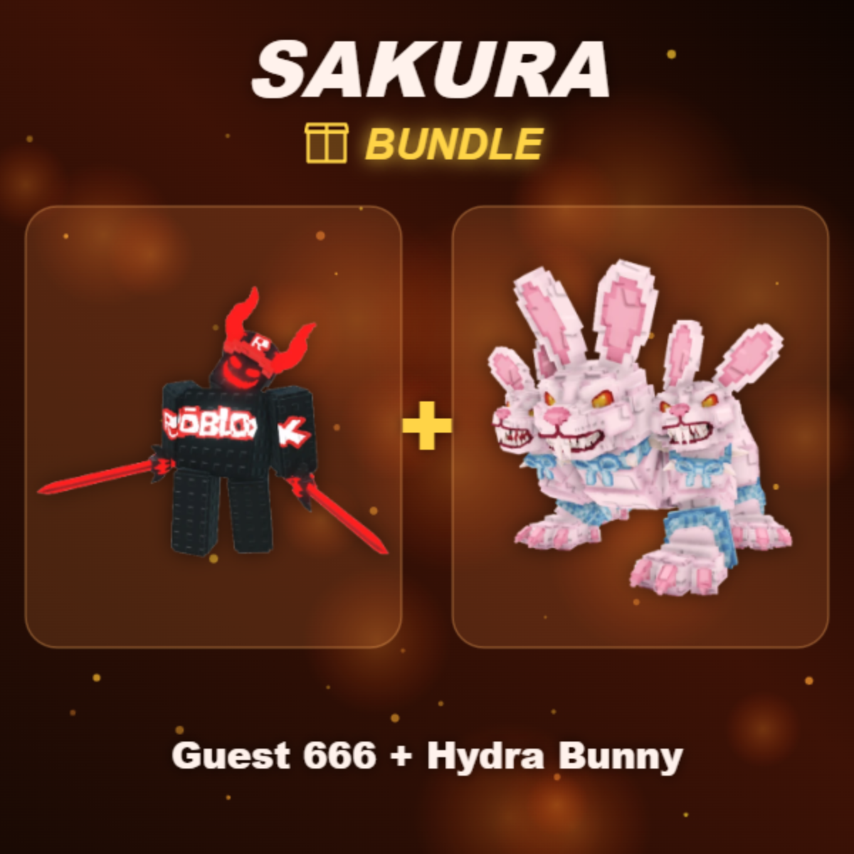 📦 BUNDLE ⭐ Guest 666 + Hydra Bunny ⭐