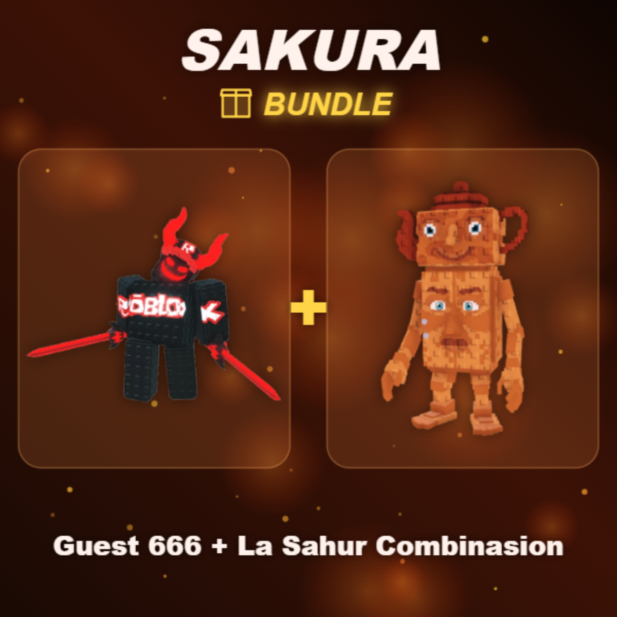 📦 BUNDLE ⭐ Guest 666 + La Sahur Combinasion ⭐