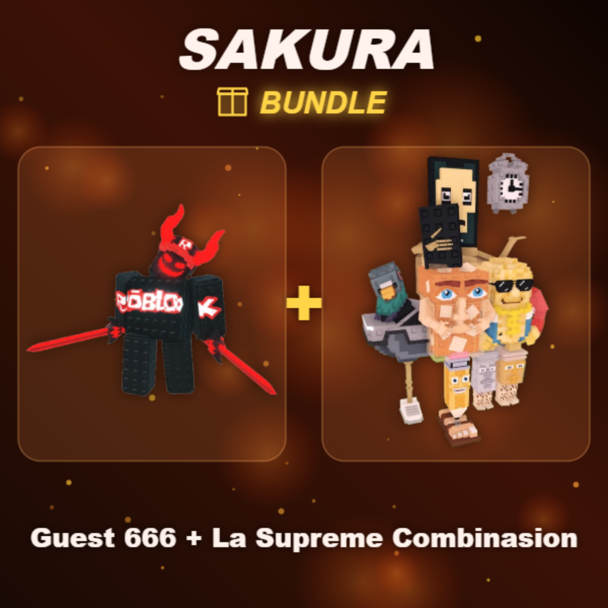 📦 BUNDLE ⭐ Guest 666 + La Supreme Combinasion ⭐