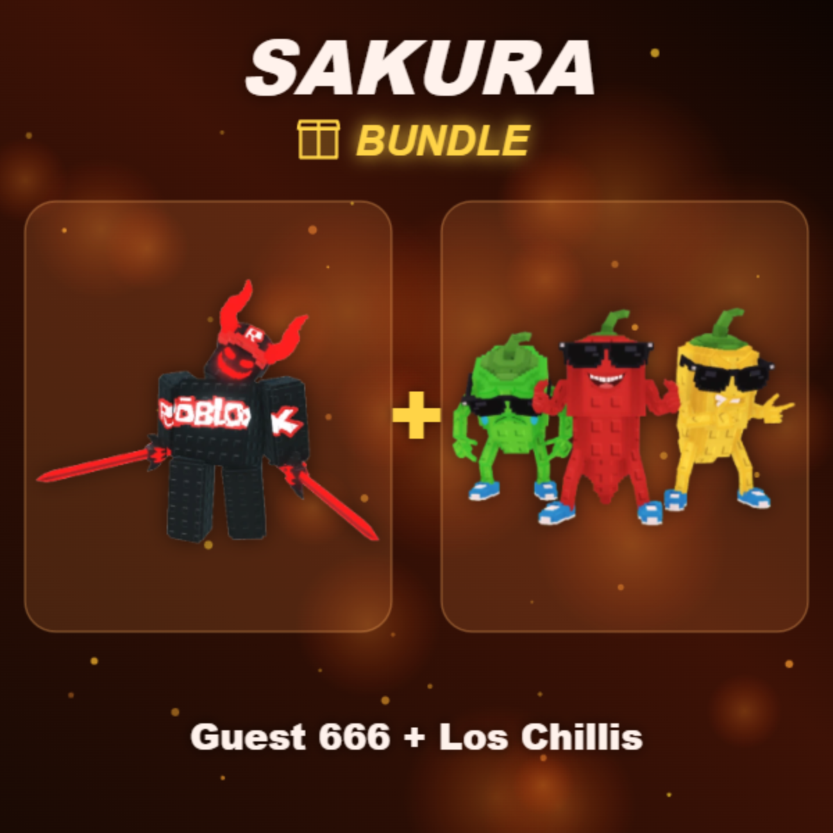 📦 BUNDLE ⭐ Guest 666 + Los Chillis ⭐