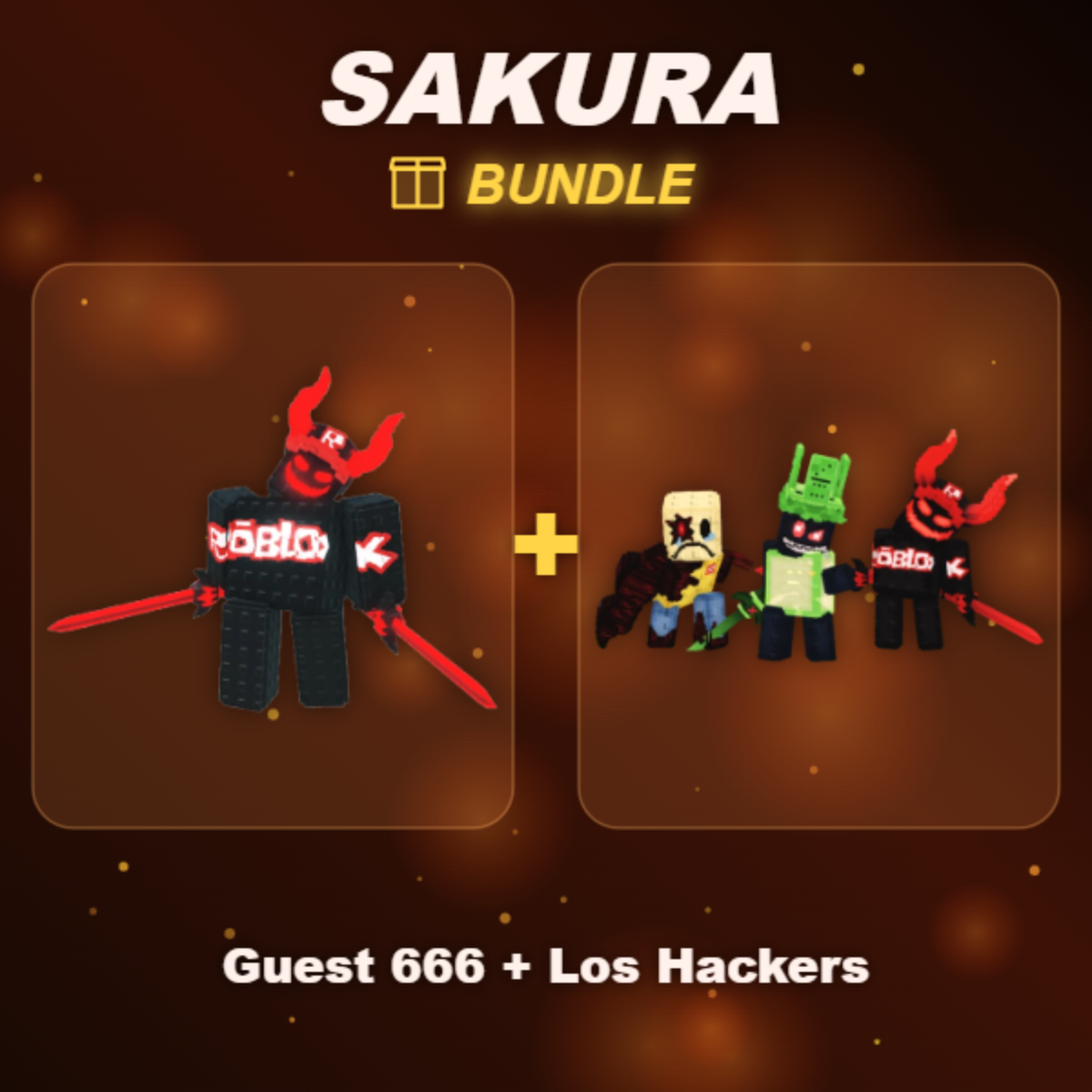 📦 BUNDLE ⭐ Guest 666 + Los Hackers ⭐