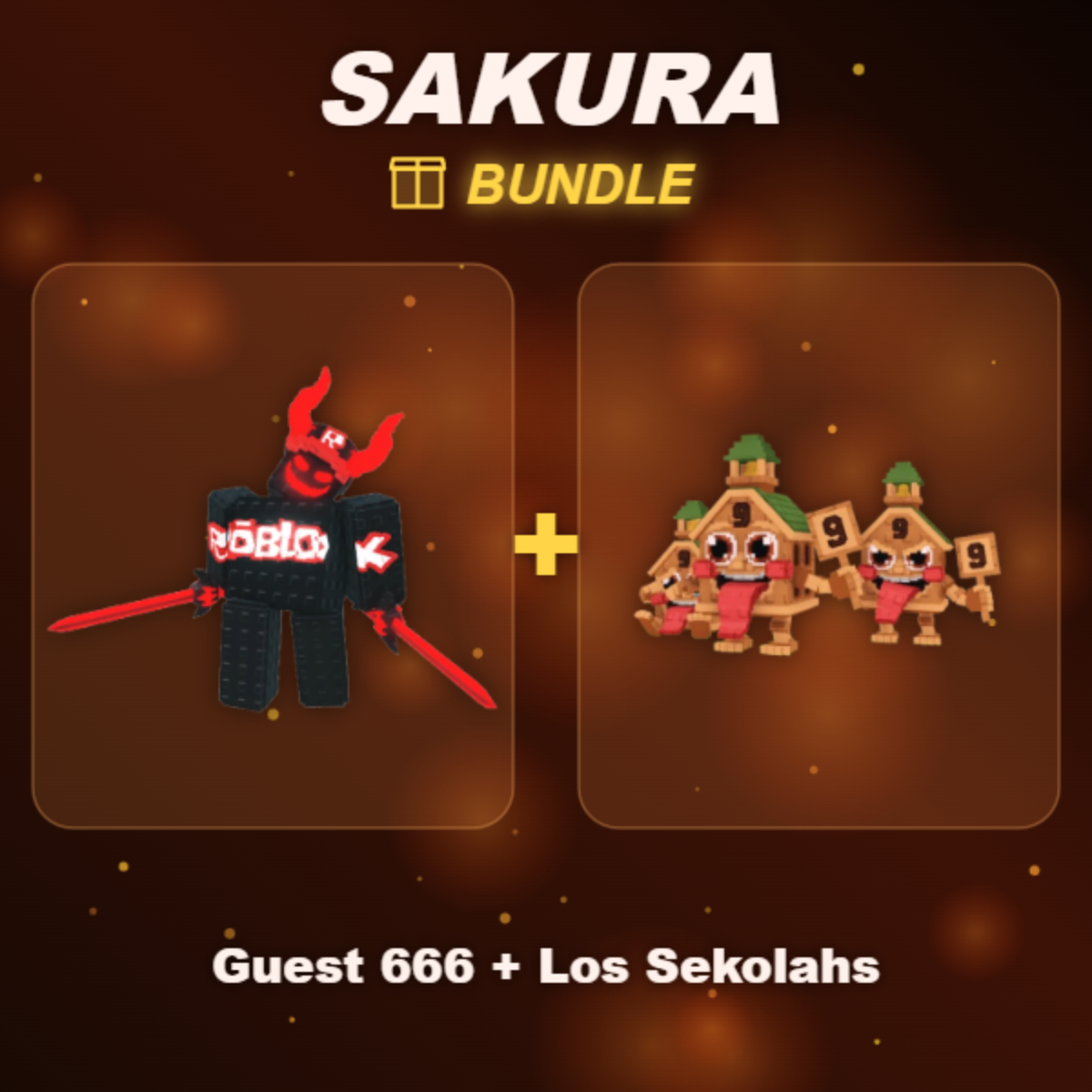 📦 BUNDLE ⭐ Guest 666 + Los Sekolahs ⭐