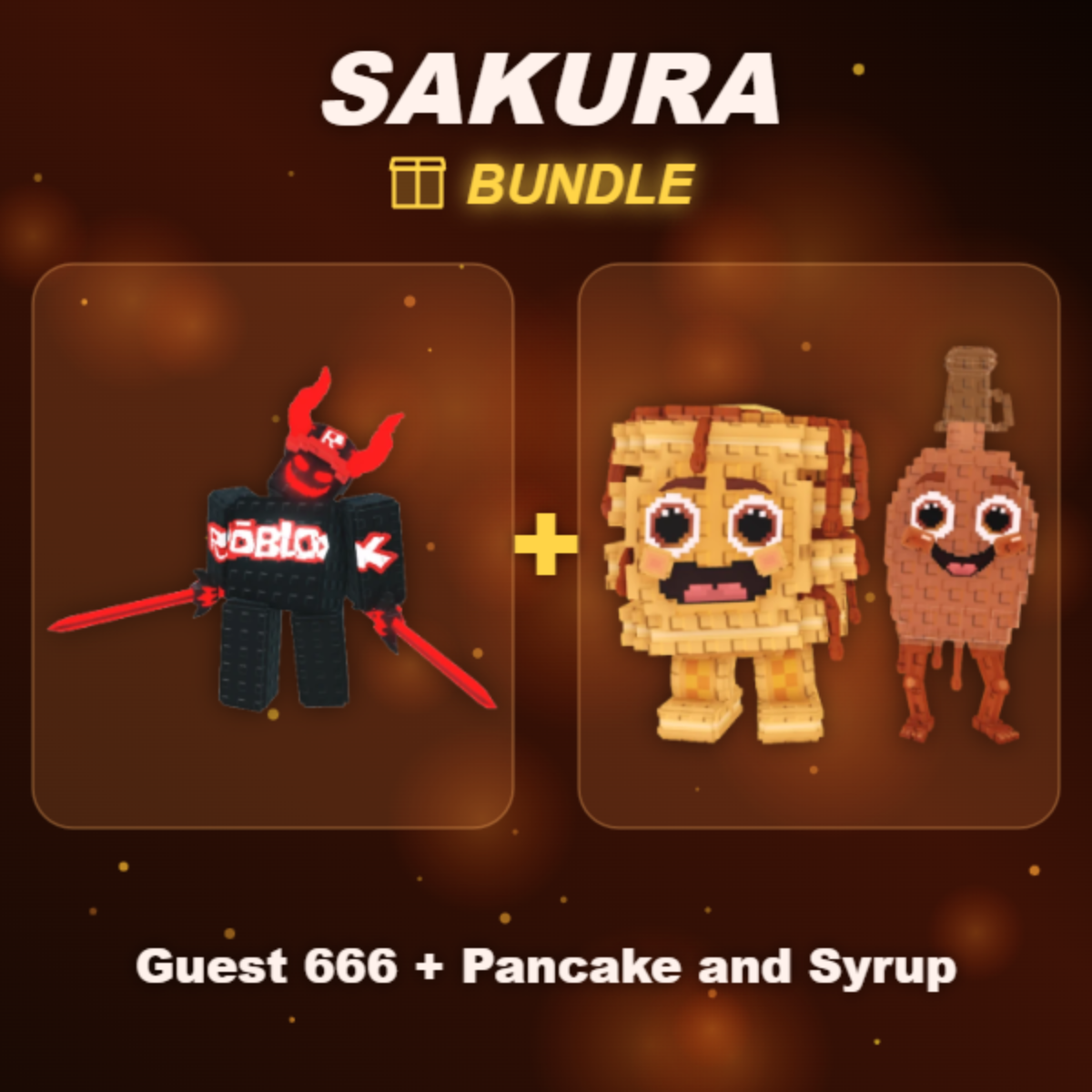📦 BUNDLE ⭐ Guest 666 + Pancake and Syrup ⭐
