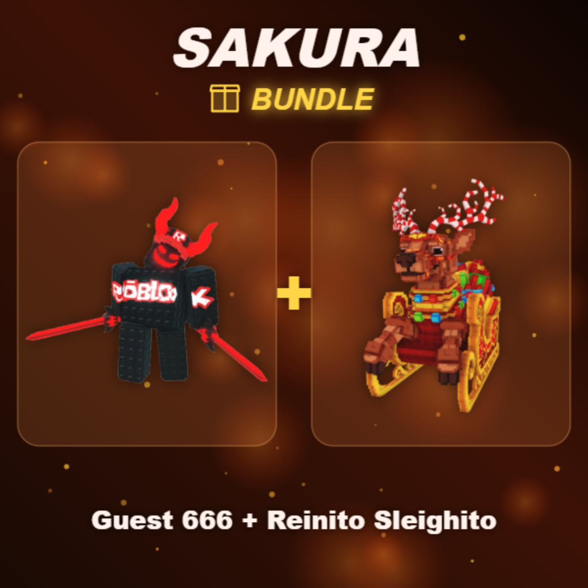 📦 BUNDLE ⭐ Guest 666 + Reinito Sleighito ⭐