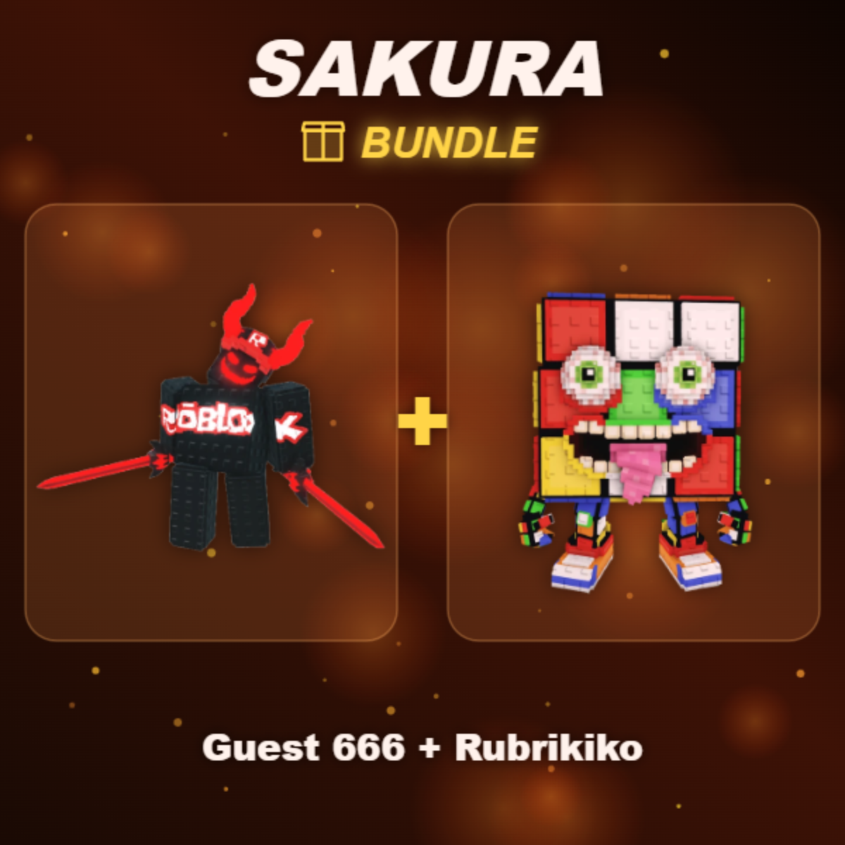 📦 BUNDLE ⭐ Guest 666 + Rubrikiko ⭐