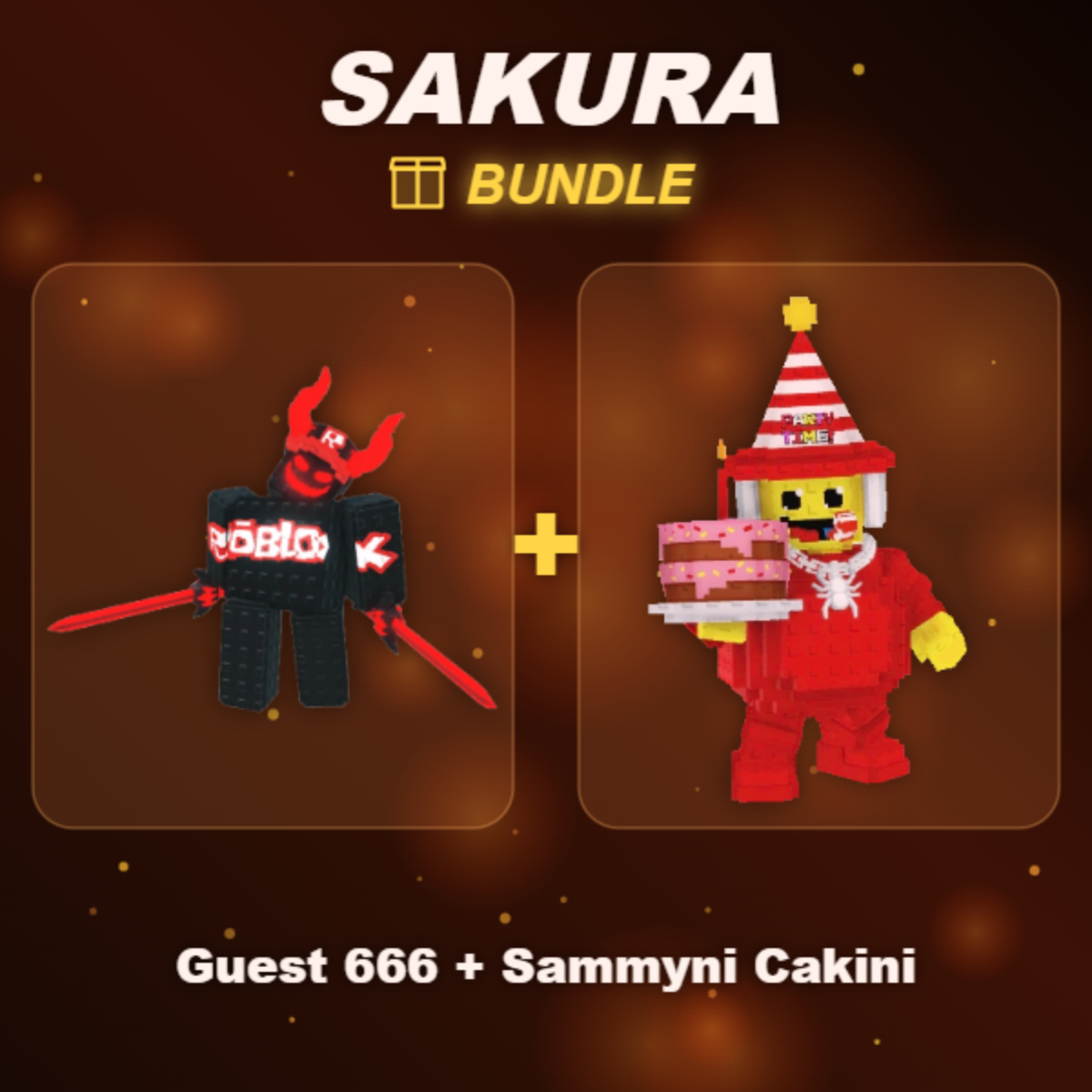 📦 BUNDLE ⭐ Guest 666 + Sammyni Cakini ⭐