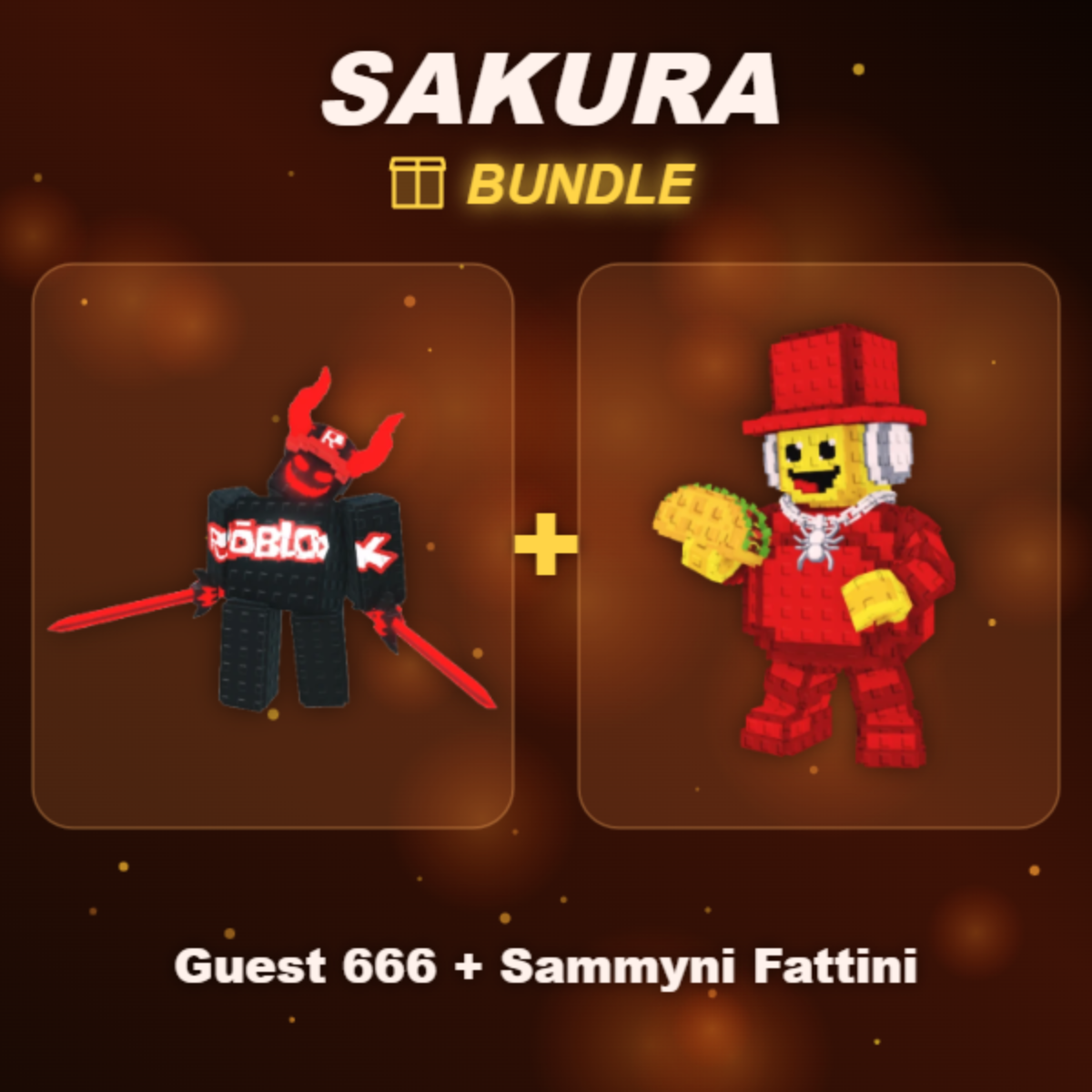 📦 BUNDLE ⭐ Guest 666 + Sammyni Fattini ⭐