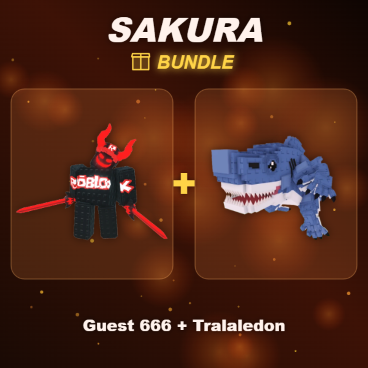 📦 BUNDLE ⭐ Guest 666 + Tralaledon ⭐