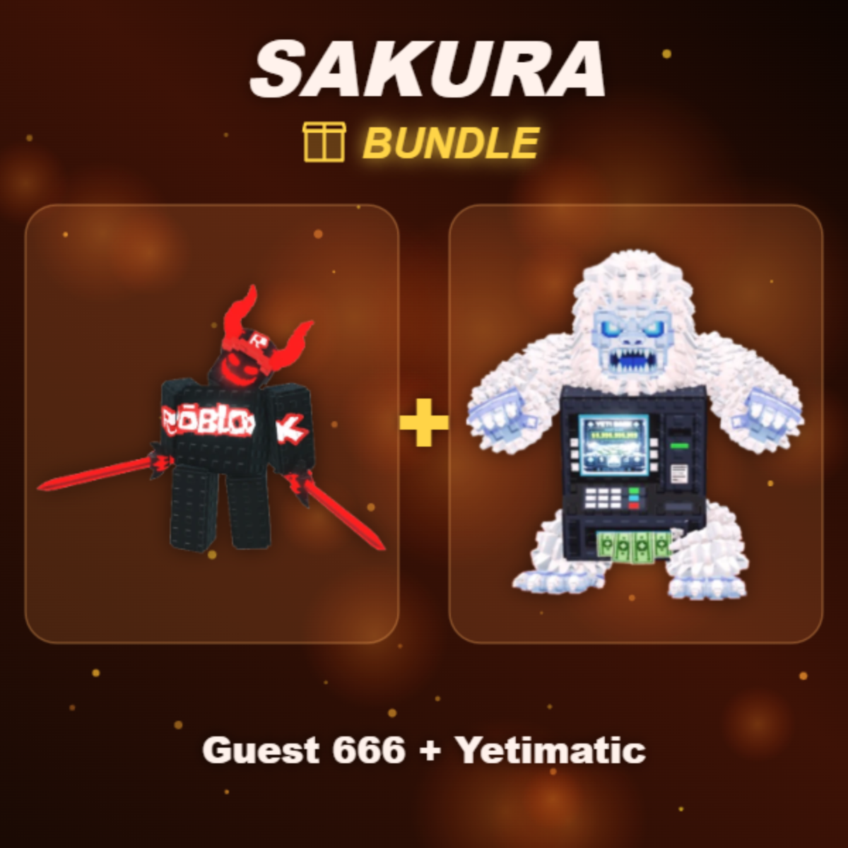 📦 BUNDLE ⭐ Guest 666 + Yetimatic ⭐