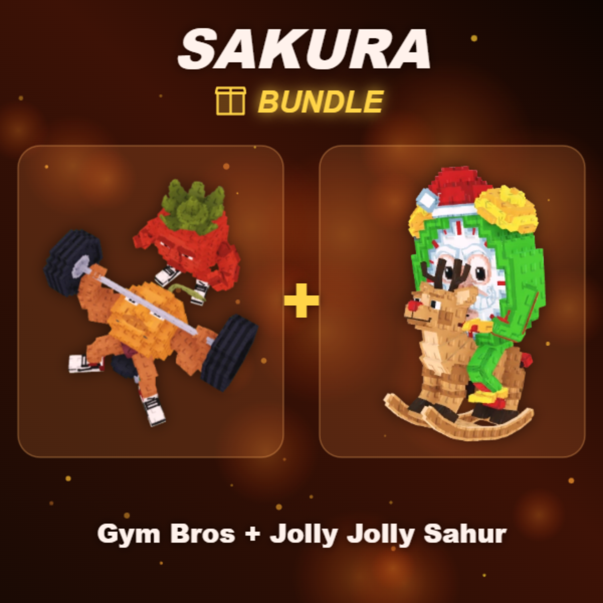 📦 BUNDLE ⭐ Gym Bros + Jolly Jolly Sahur ⭐