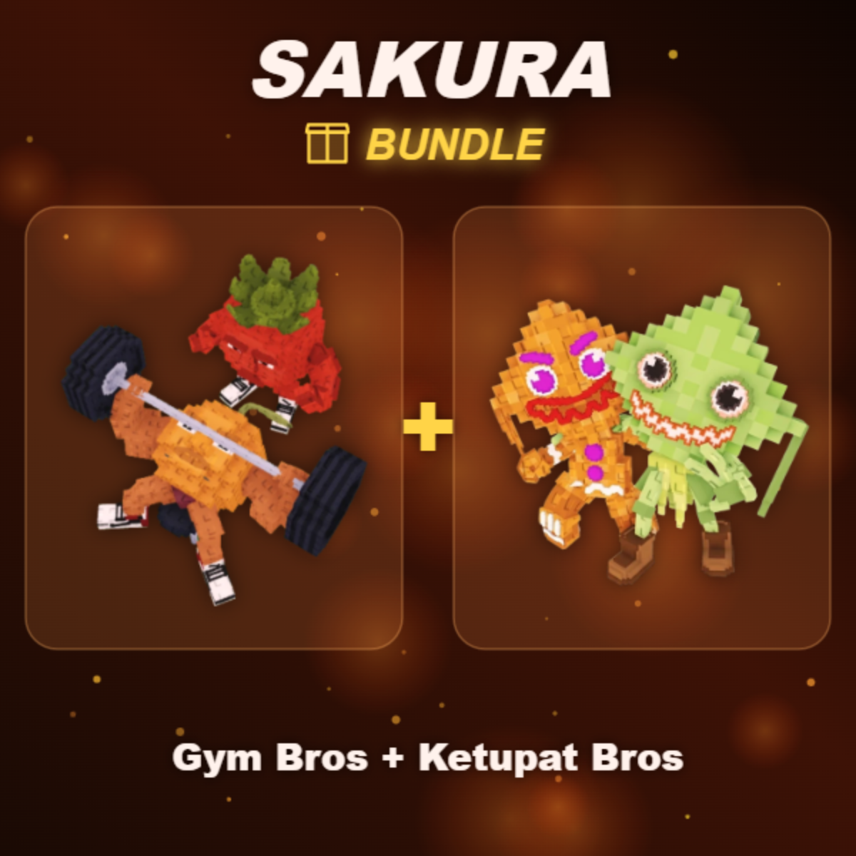 📦 BUNDLE ⭐ Gym Bros + Ketupat Bros ⭐
