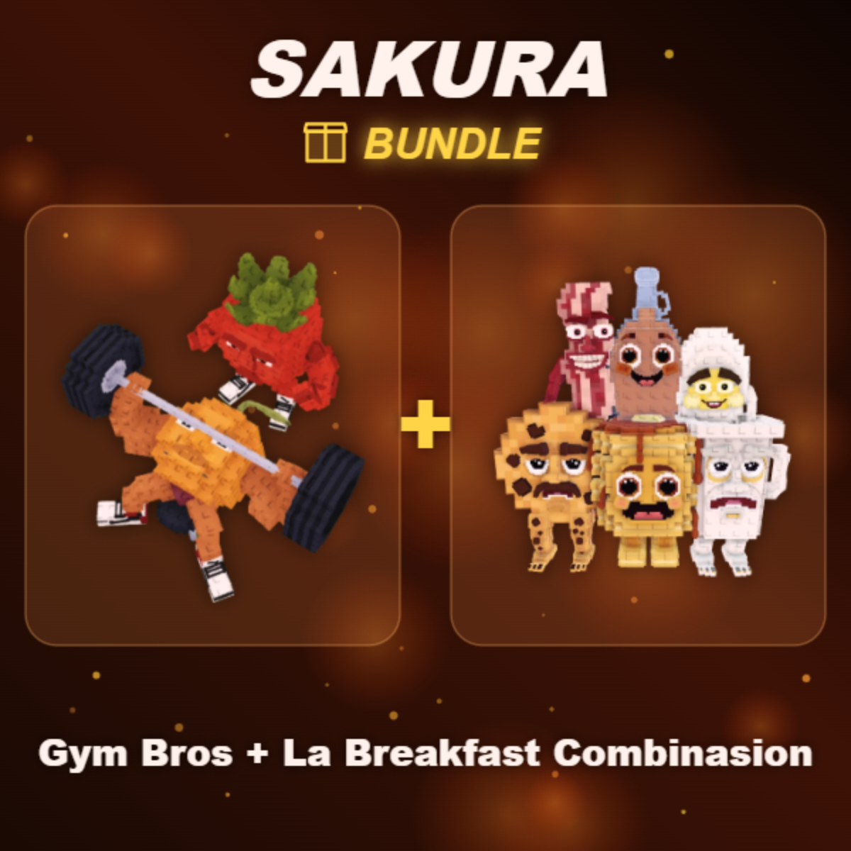 📦 BUNDLE ⭐ Gym Bros + La Breakfast Combinasion ⭐
